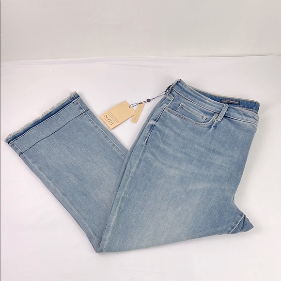 NYDJ New Women’s 20W Lift x Tuck Barbara Bootcut Ankle Fray Hem Stretchy Jean - Picture 1 of 10